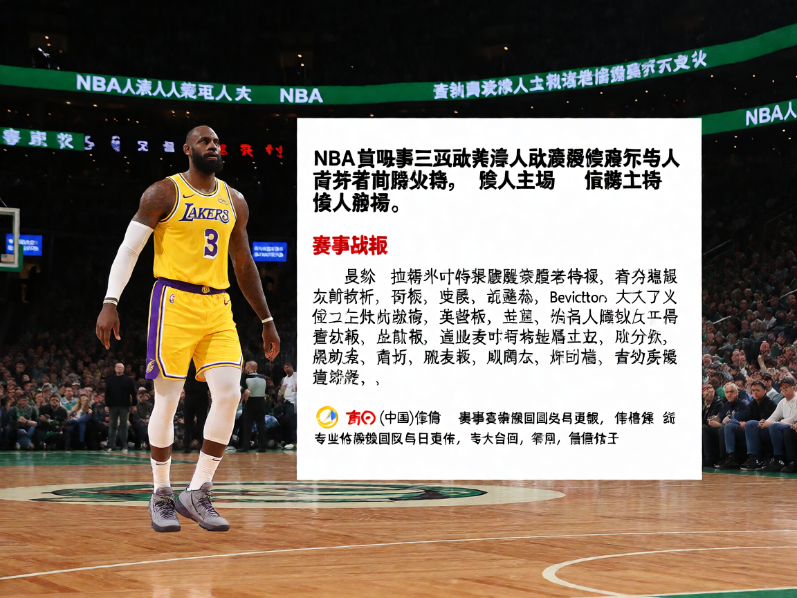 NBA湖人凯尔特人比赛